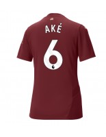 Manchester City Nathan Ake #6 Tredjedrakt Dame 2024-25 Korte ermer